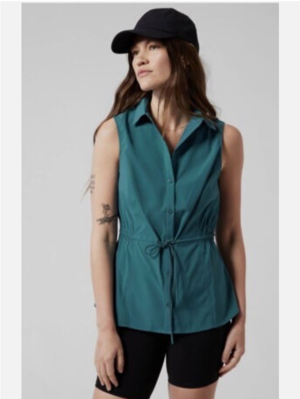 Athleta Levitate Poplin Tank